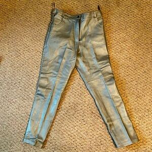 Ladies genuine leather pants